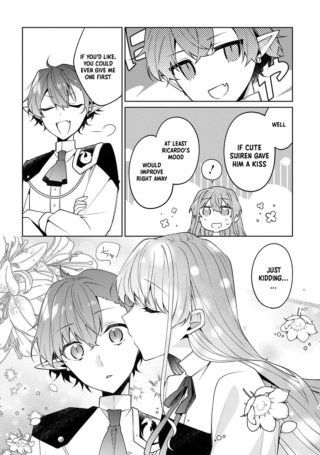 The lovery Flower Girl Who Prayed For Love with a Caged Dragon kight Chapter 17 Page 8